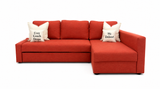 Ikea Friheten Burnt Orange Sofa Bed 90”