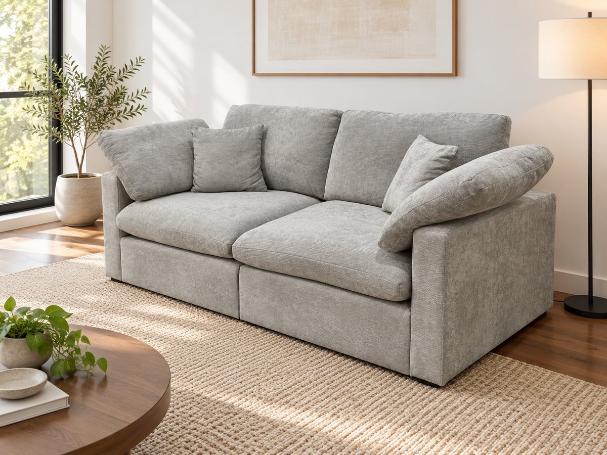 Nest | Light Grey | Sofa | 2pc