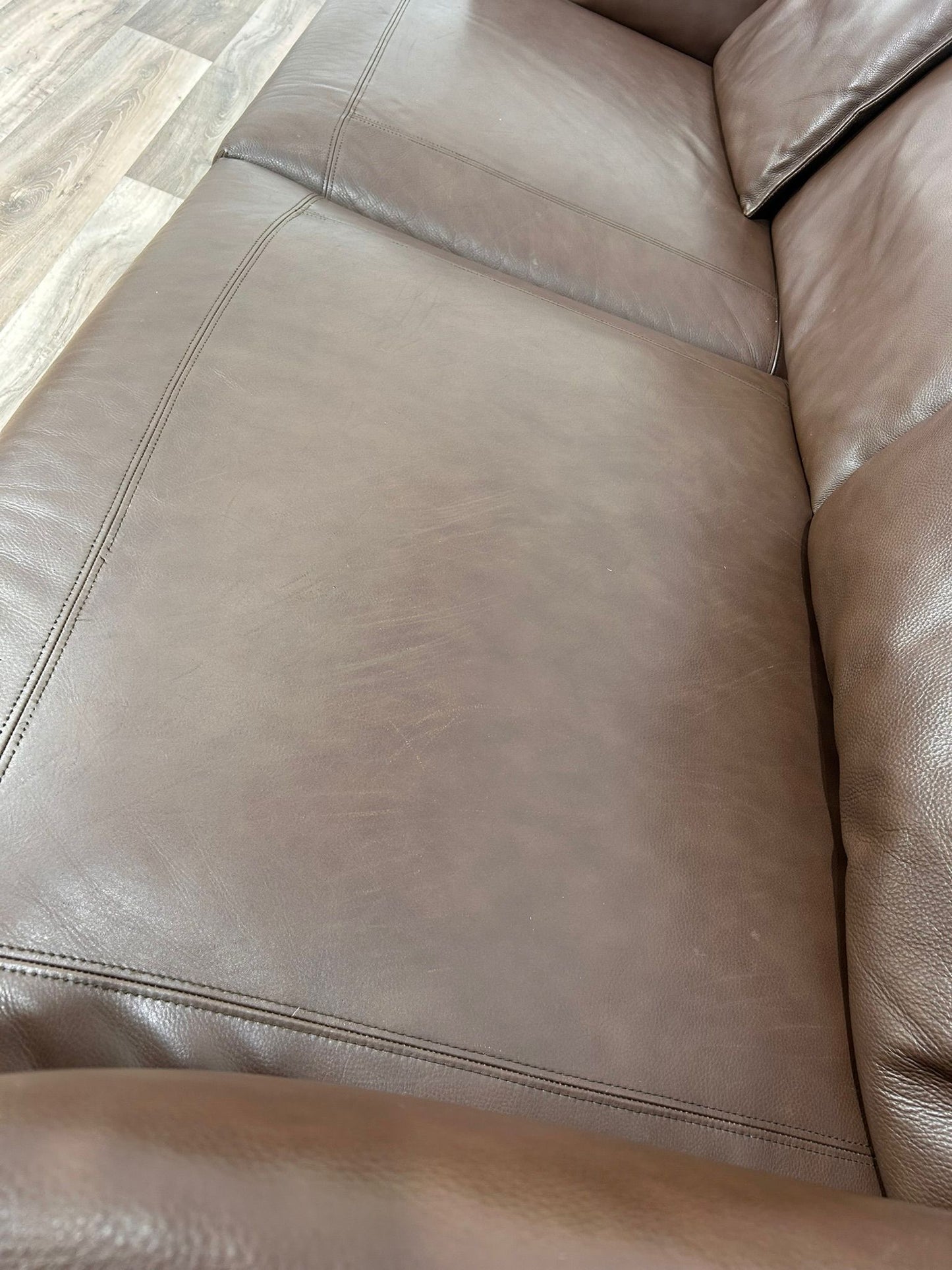 King Living Zaza Leather Sofa