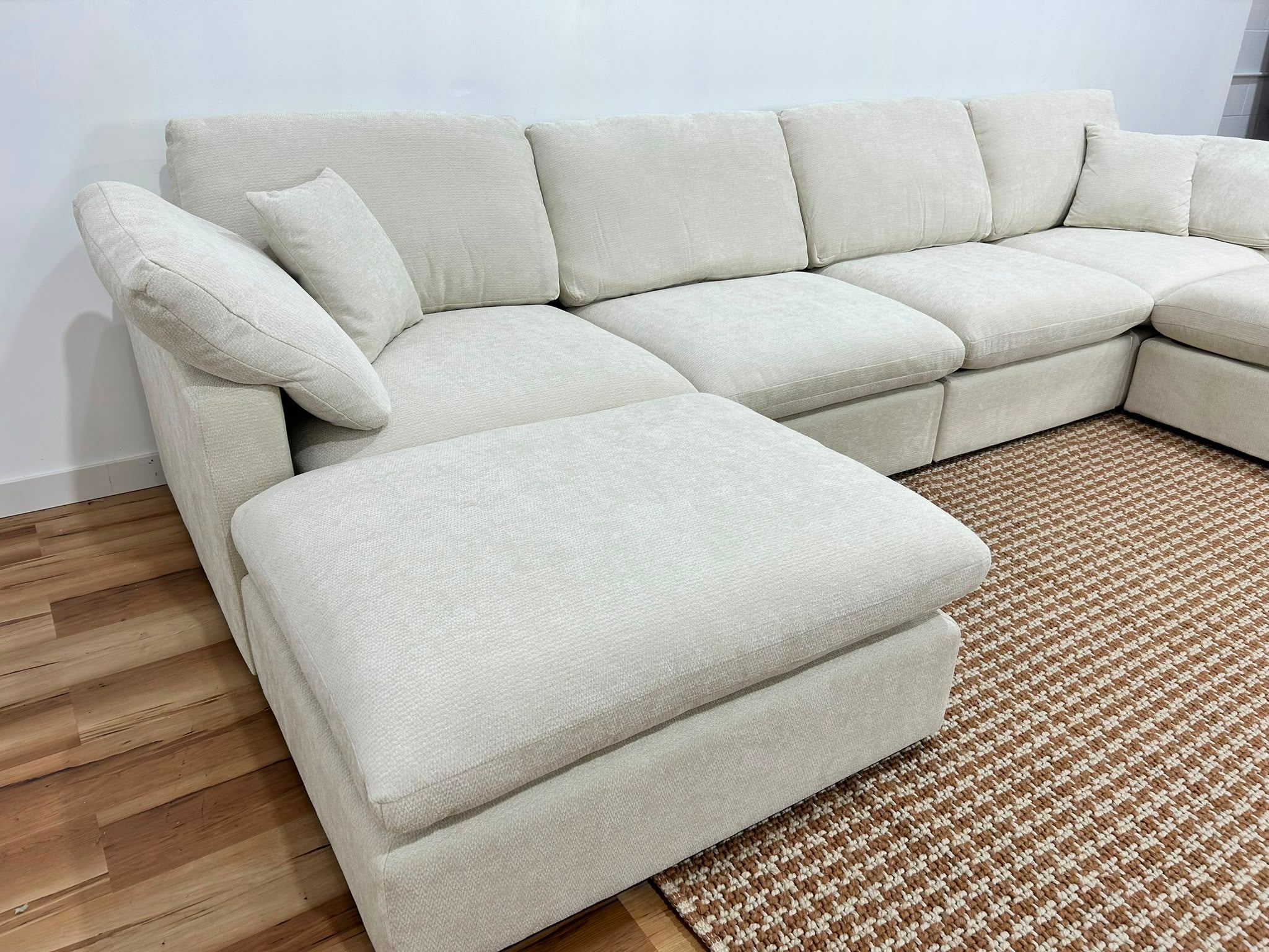 The Nest Modular Sofa 6pc Cream