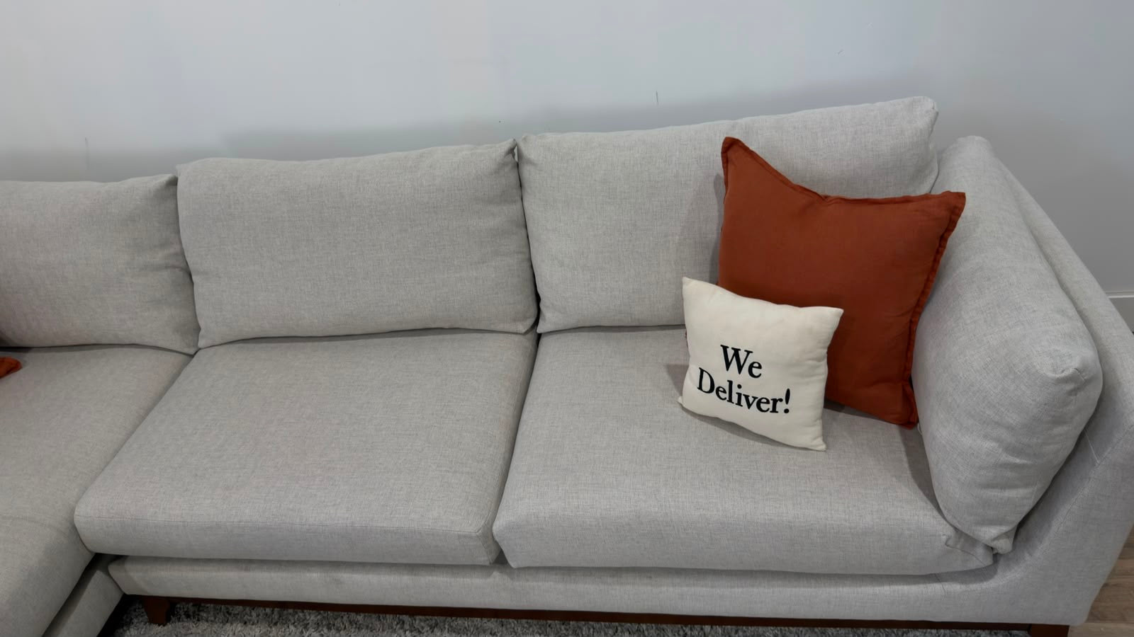 Stylus Palm Sectional Sofa