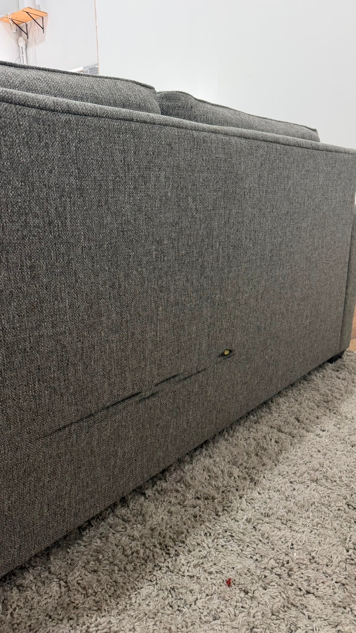 Elite Designs Sectional Sofa Bed 110”