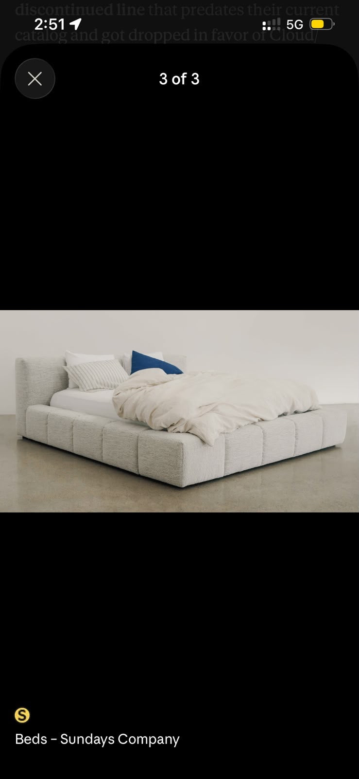 Sunday’s Sky Storage Bed - Taupe