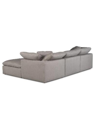 BNIB Moe’s Clay Modular Sofa - Light Grey