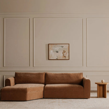 BNIB Moe’s Madrid Sectional - Heritage Pink