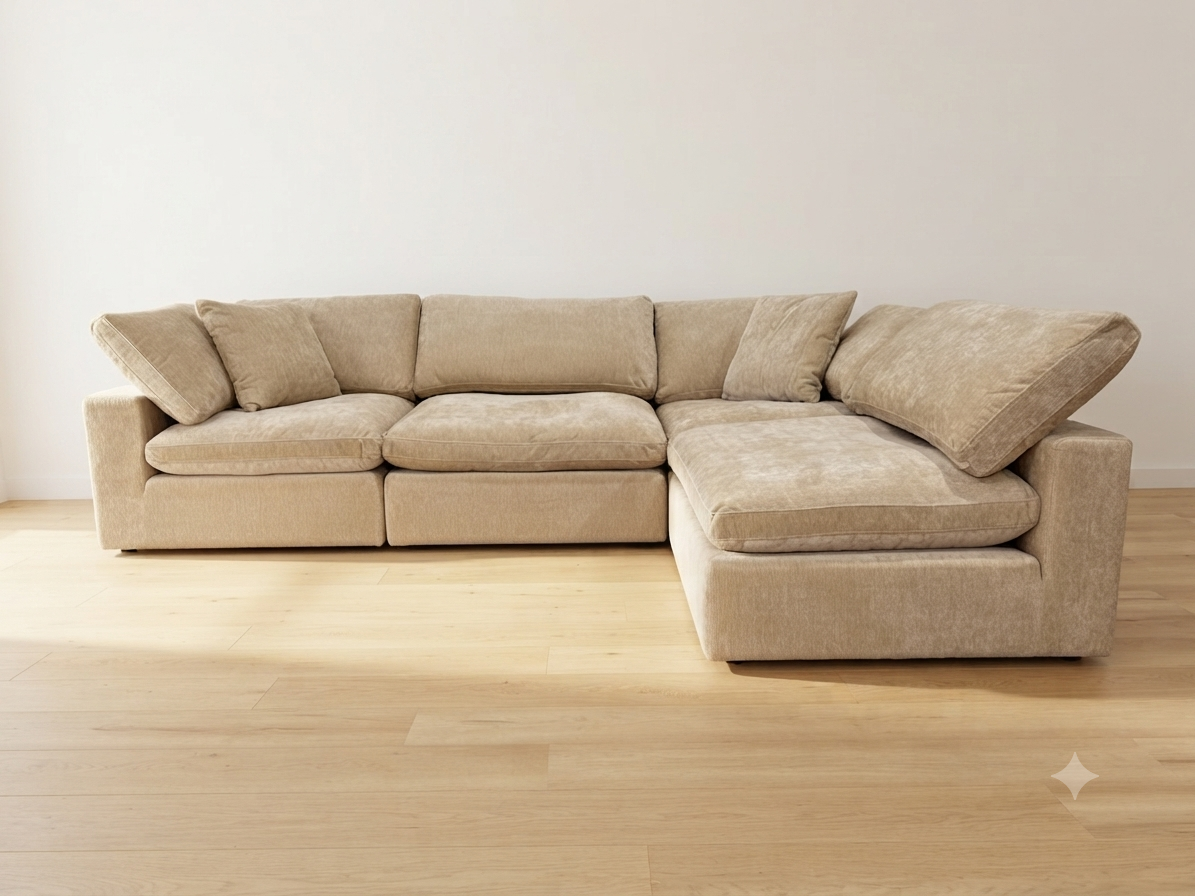 Snug Modular Sofa 4pc - Sand