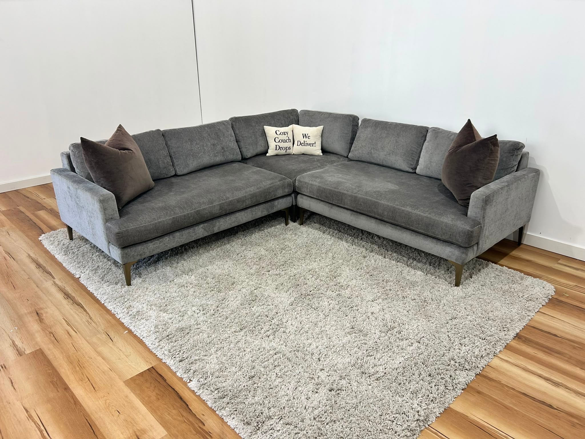 West Elm Andes Sectional Sofa 94”