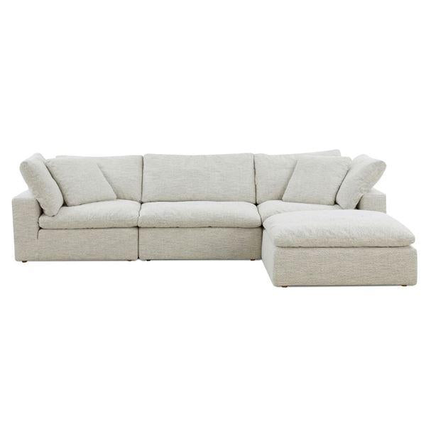 BNIB Moe’s Clay Modular Sofa - Coastside Sand