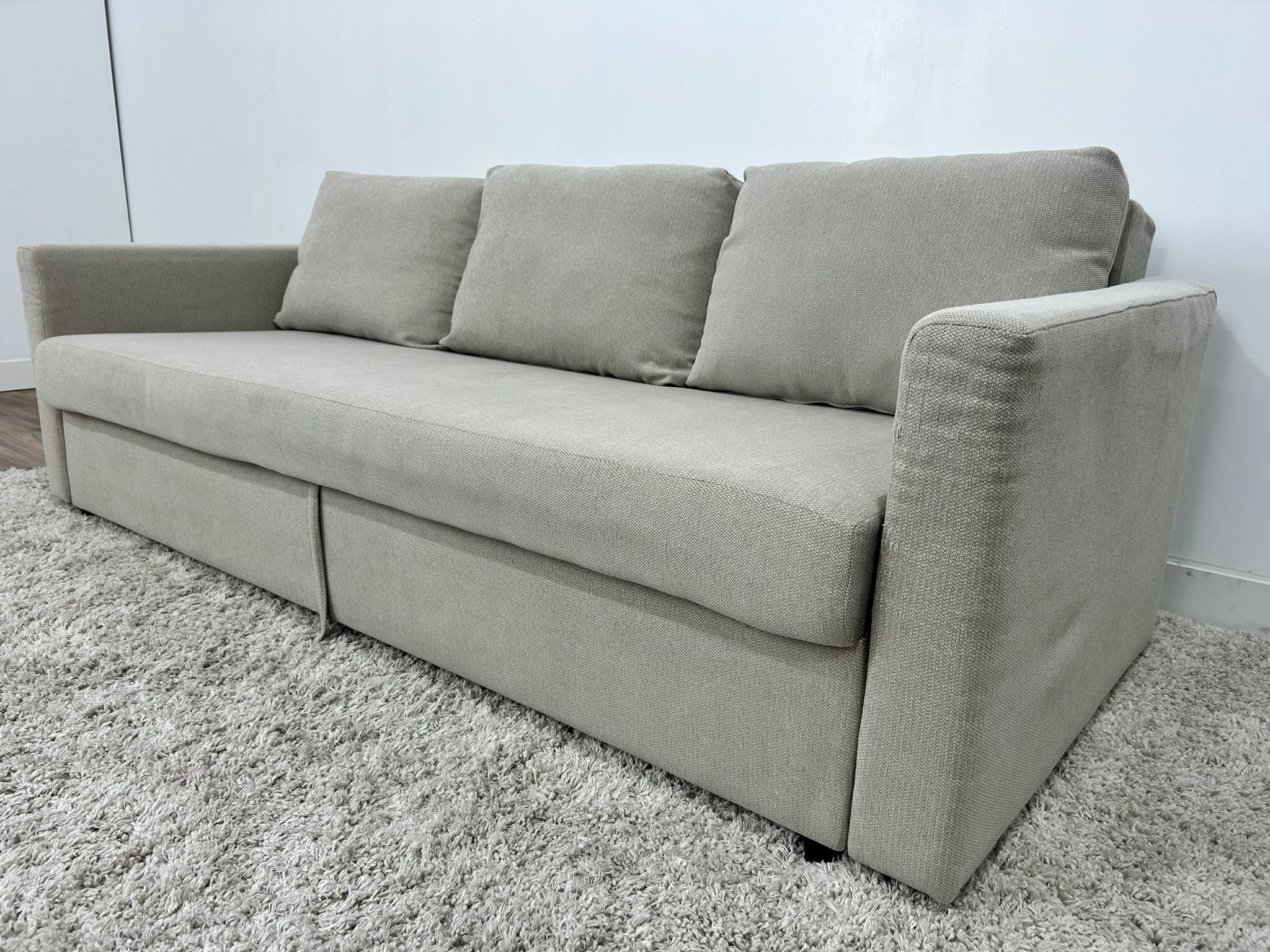 Beige IKEA Friheten Sofa Bed