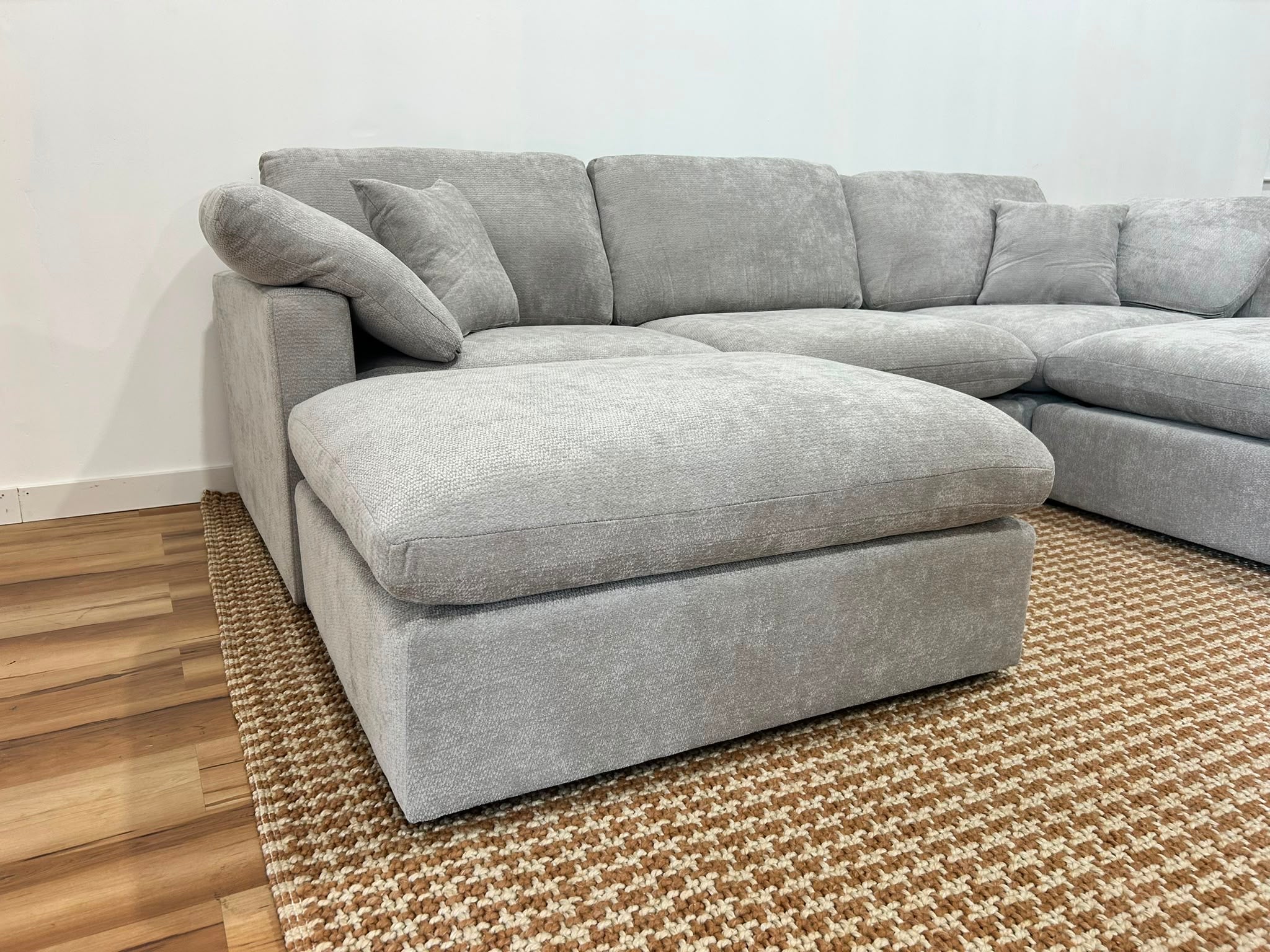 The Nest Modular Sofa 5pc Light Grey