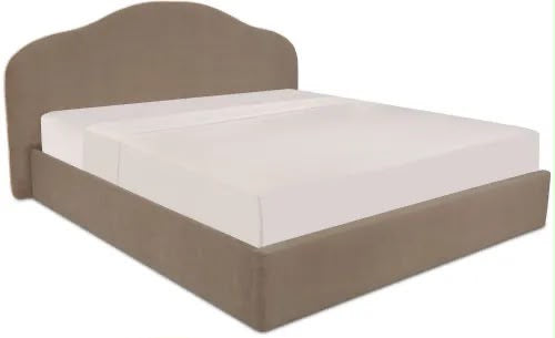Moe’s Maggie Queen Storage Bed Frame - Taupe