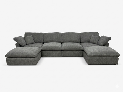 New Modular Sofa 6pc Grey