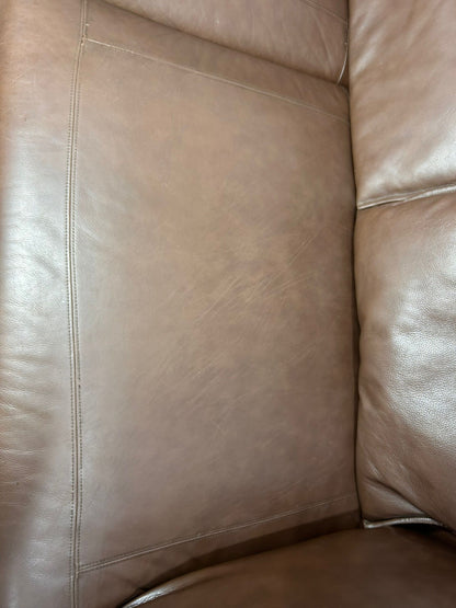 King Living Zaza Leather Sofa