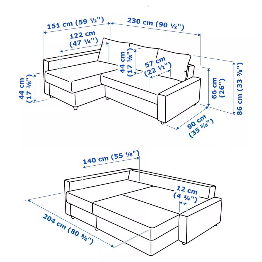 Burnt Orange Ikea Friheten Sofabed