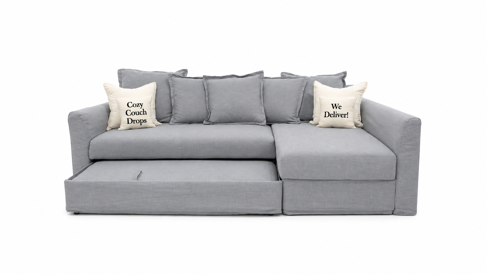 Ikea Holmsund Reversible Sofa Bed 90”