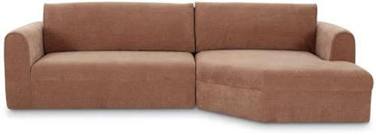 BNIB Moe’s Madrid Sectional - Heritage Pink