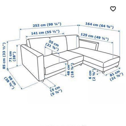 Ikea Finnala Sectional Sofa