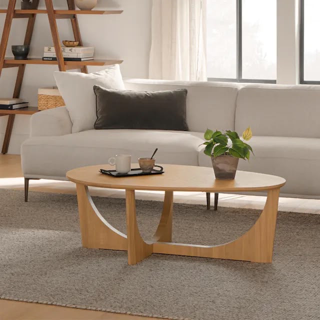 Article Tovi 42.5" Coffee Table - Oak