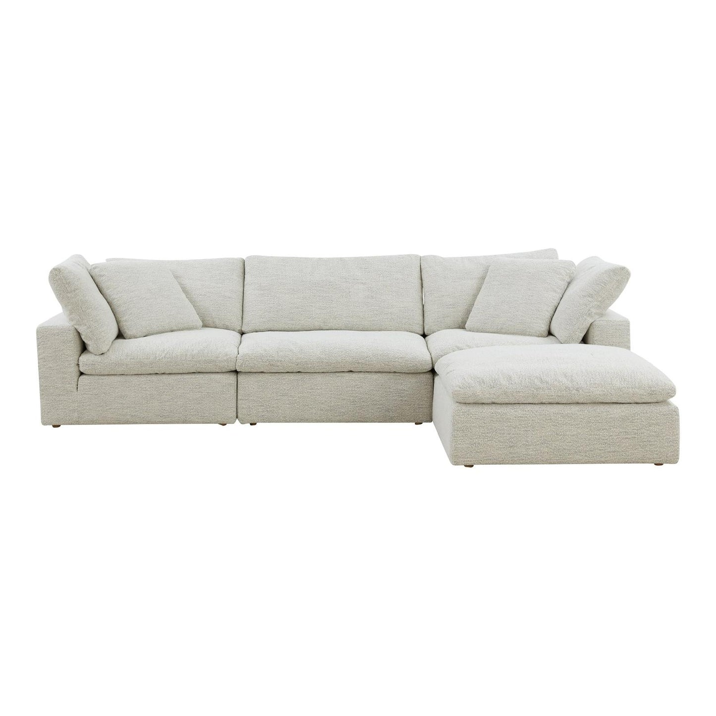 BNIB Moe’s Clay Modular Sofa - Coastside Sand