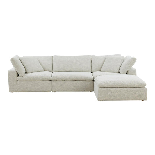 BNIB Moe’s Clay Modular Sofa - Coastside Sand
