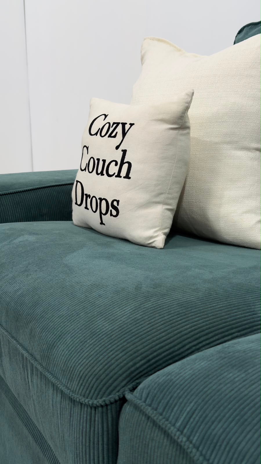 Turquoise Ikea Kivik Loveseat