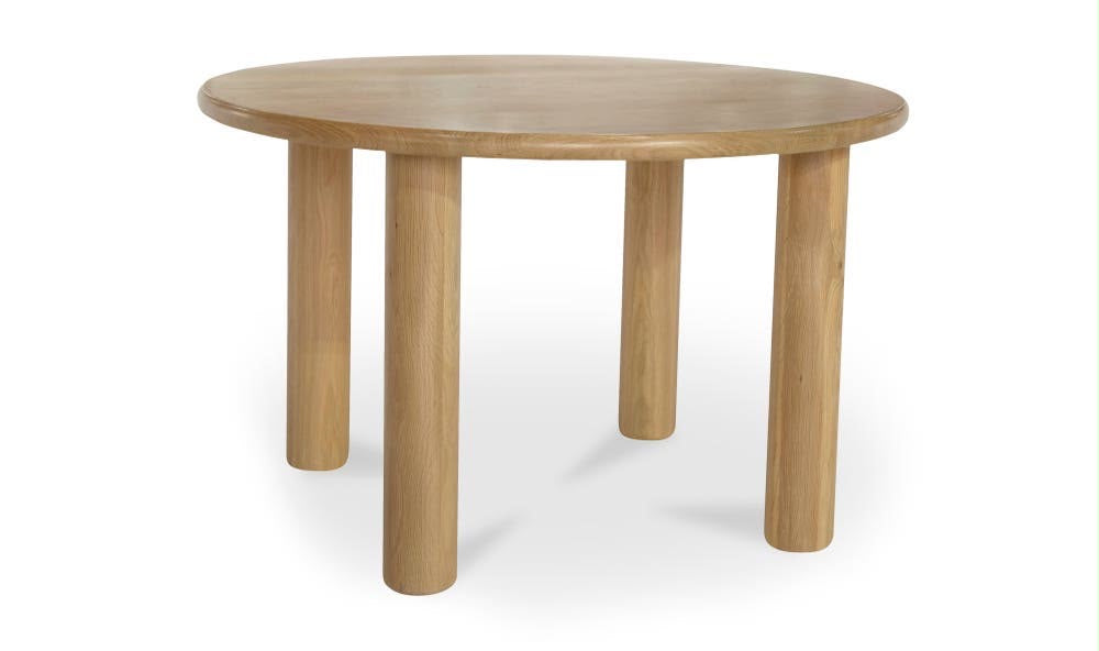 Moe’s Milo Dining Table (Round - Oak)