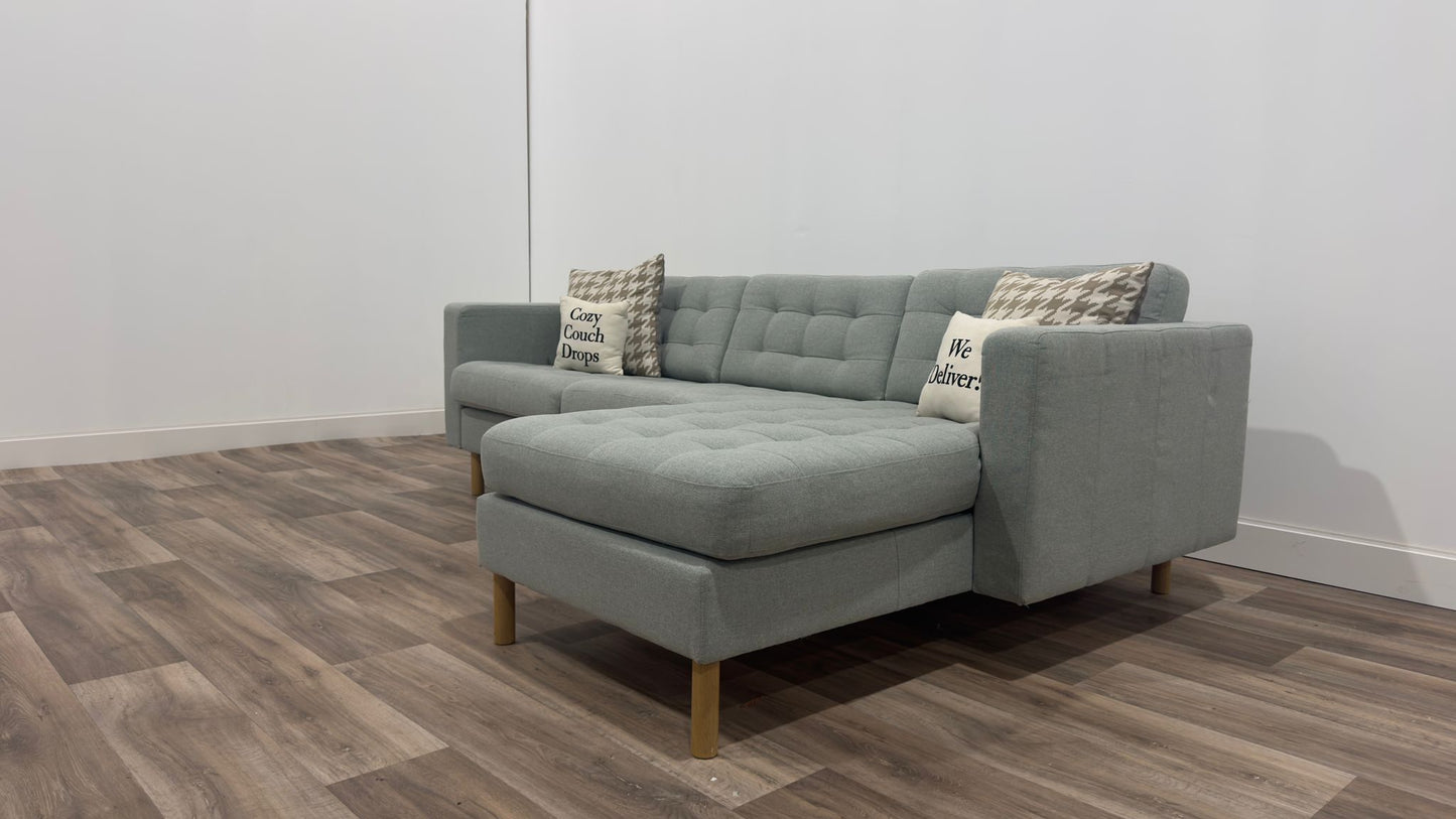 Green Ikea Morabo Sectional Sofa