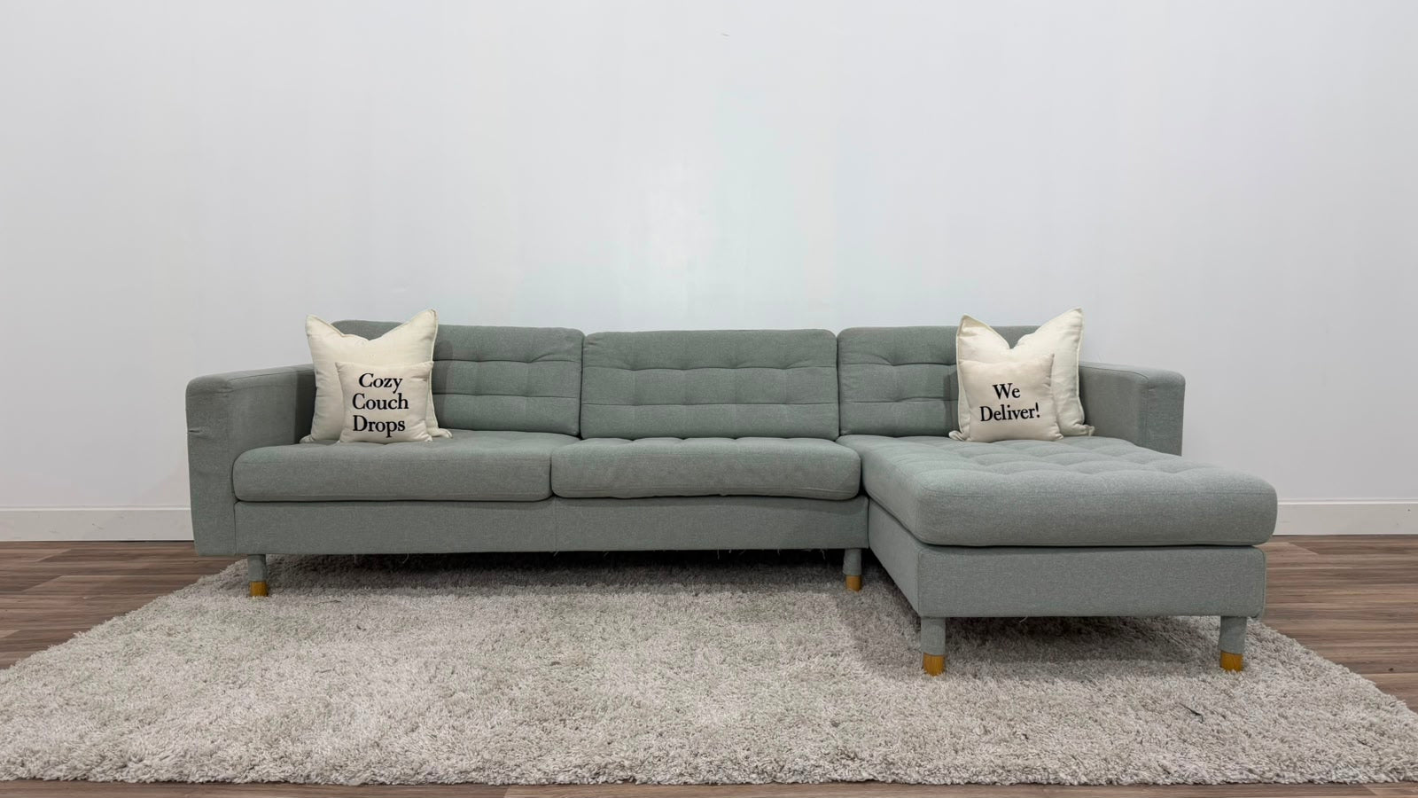 Green Ikea Morabo Sectional Sofa