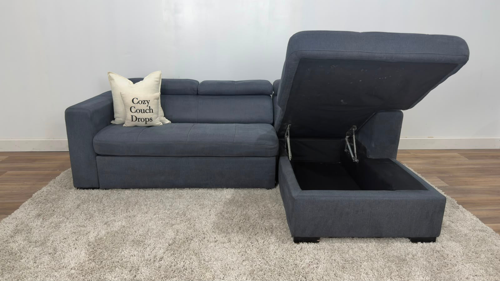 Grey Sectional Sofabed