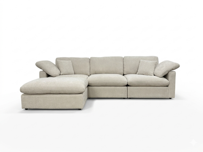 New Modular 4pc Sofa Beige