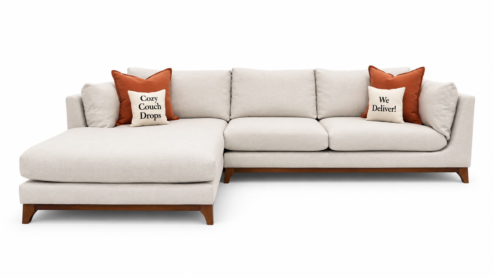 Stylus Palm Sectional Sofa