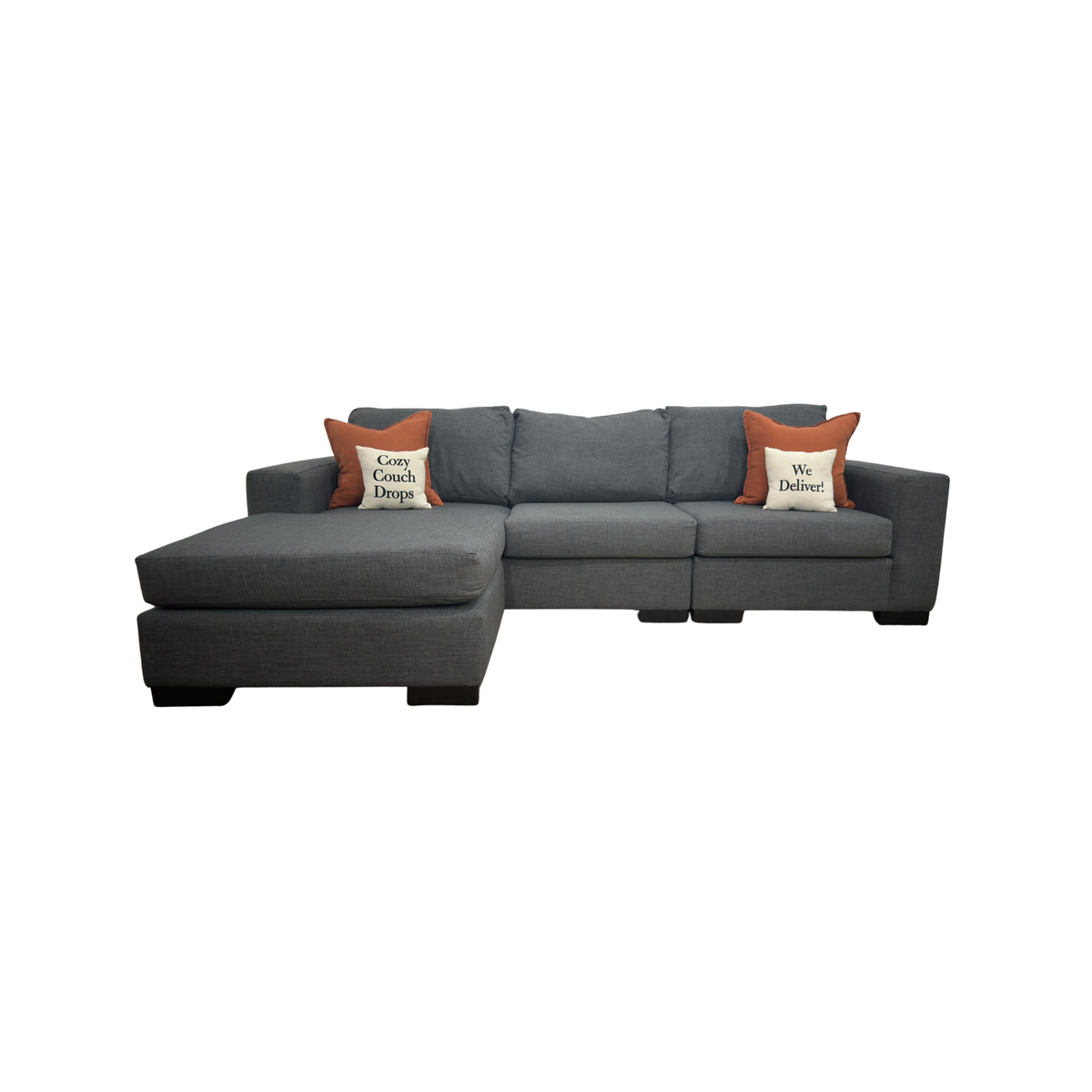 Q Living Reversible Sectional Sofa 108”