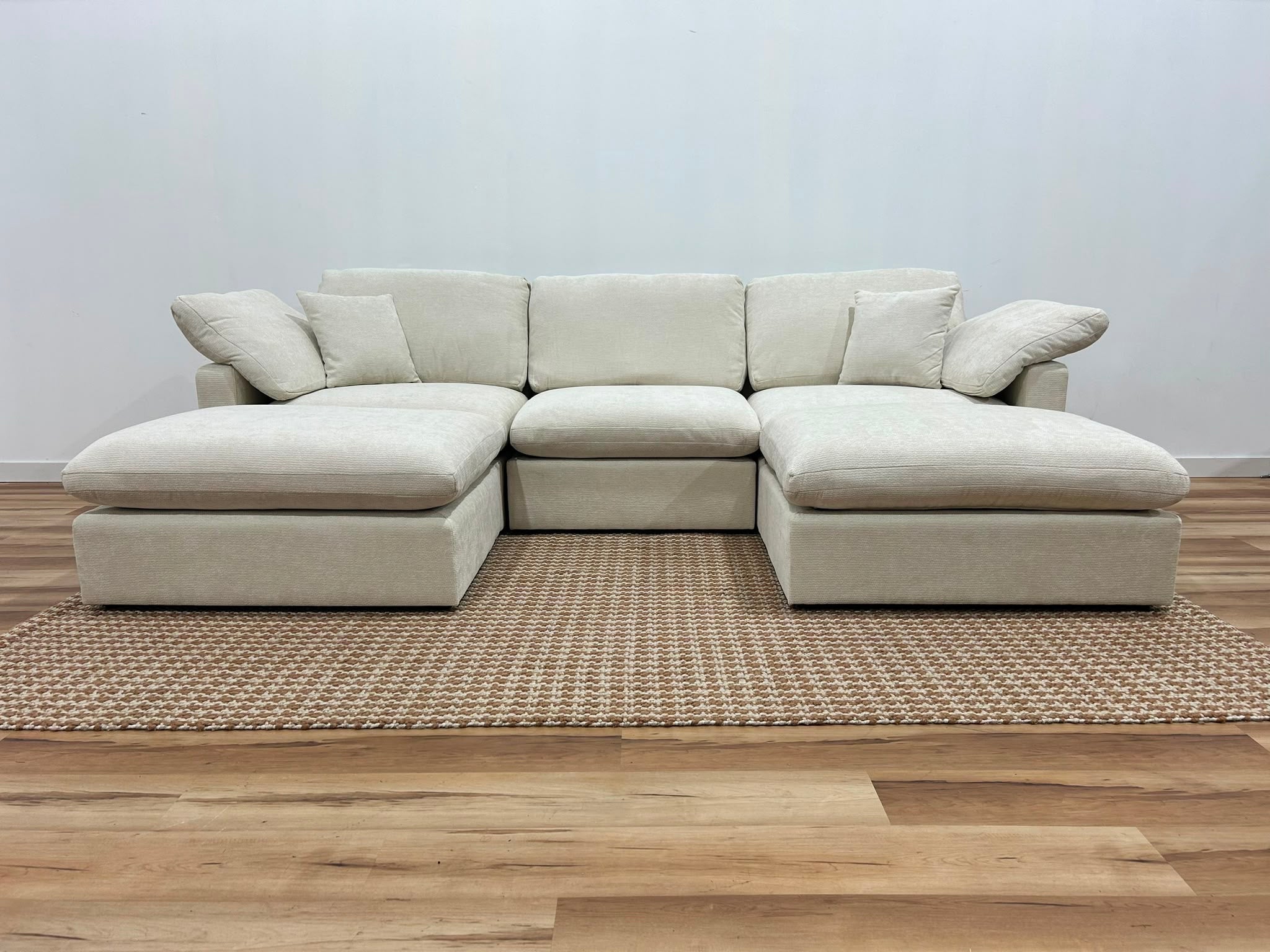 The Nest Modular Sofa 5pc Cream