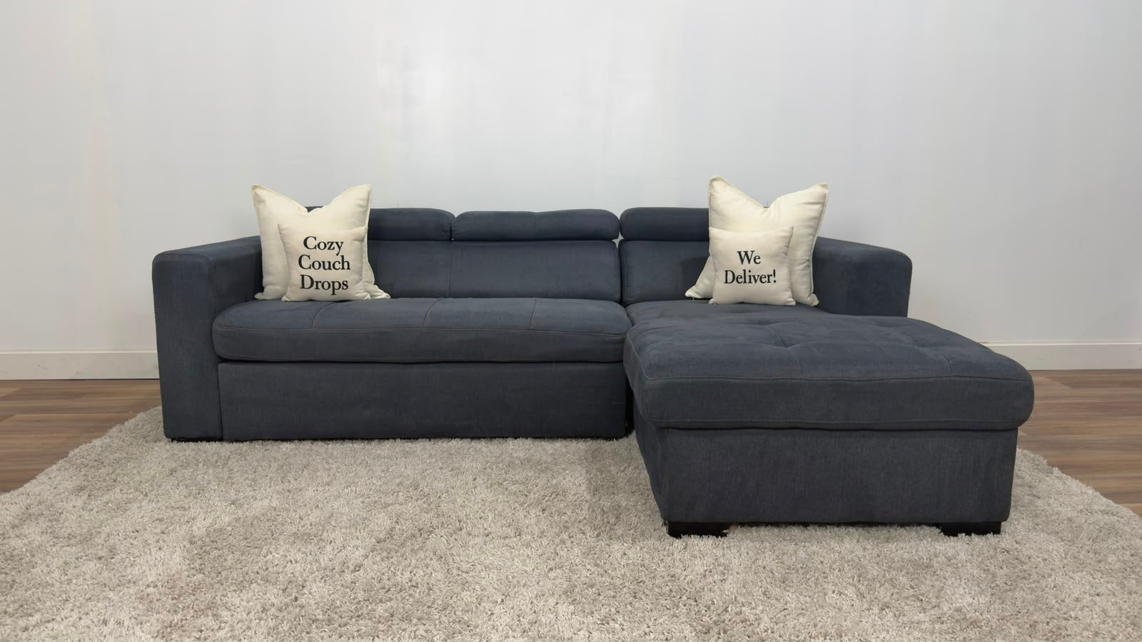 Grey Sectional Sofabed