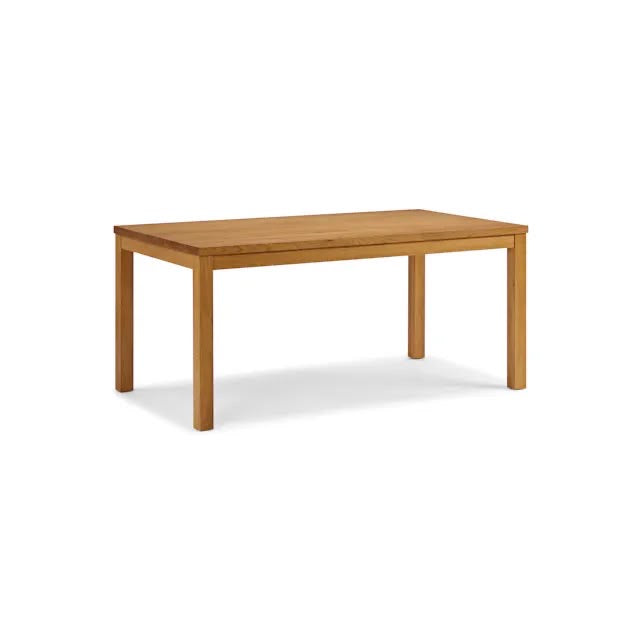 Article Ashford 66" - 102" Solid Wood Extendable Dining Table - Brushed Natural Oak