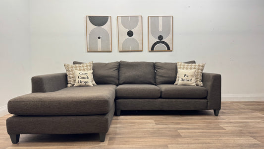Brown Sectional Sofa