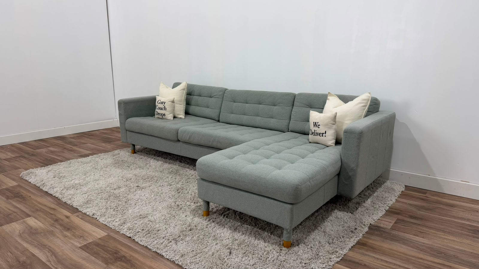 Green Ikea Morabo Sectional Sofa