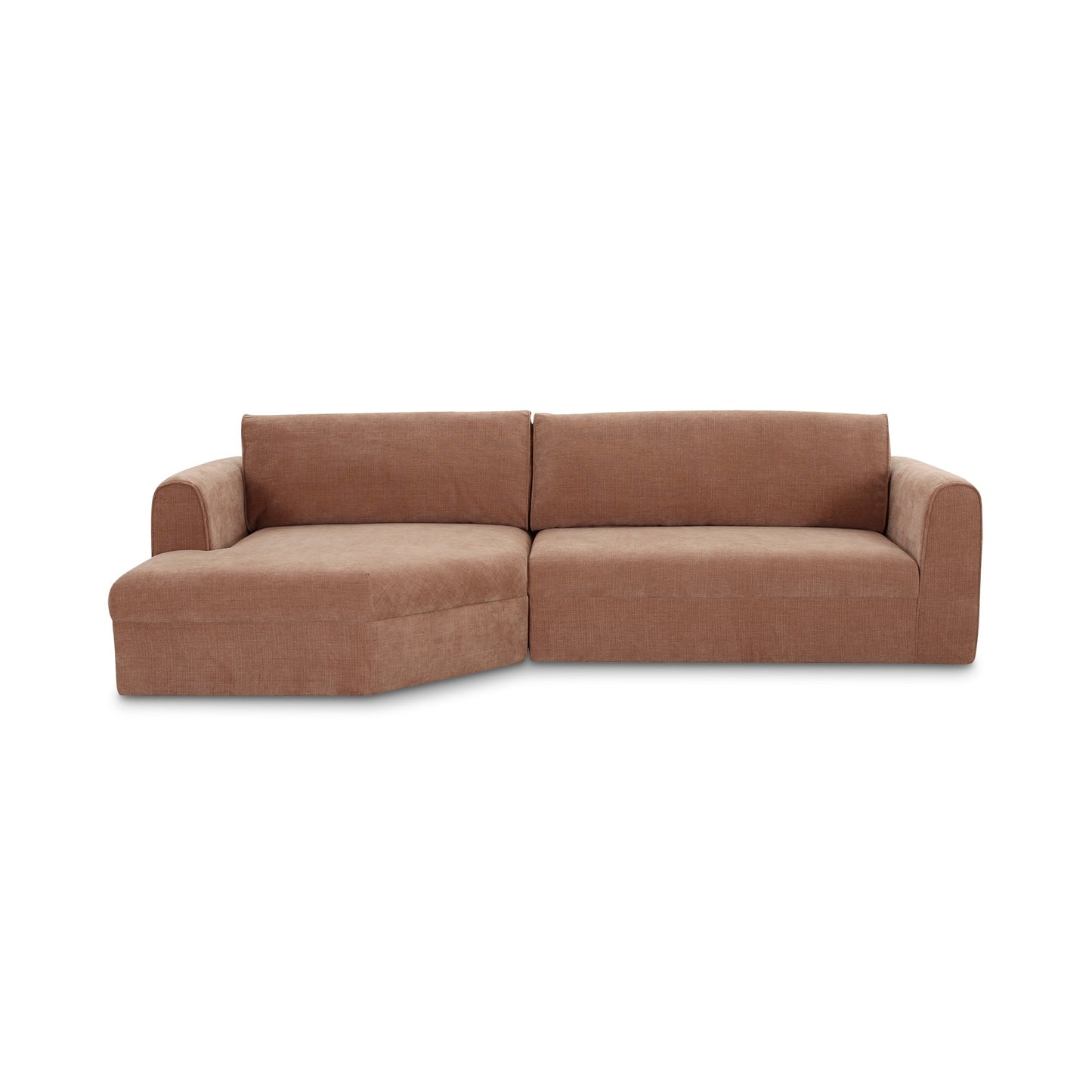 BNIB Moe’s Madrid Sectional - Heritage Pink