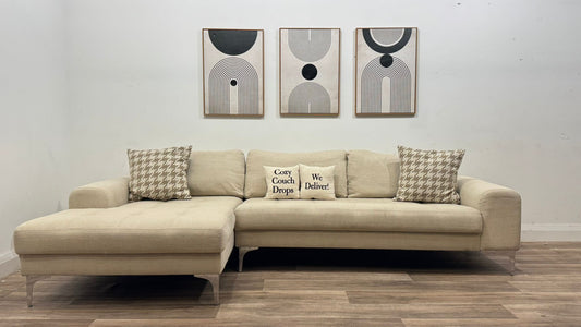 Scan Designs Tufted Sectional Sofa