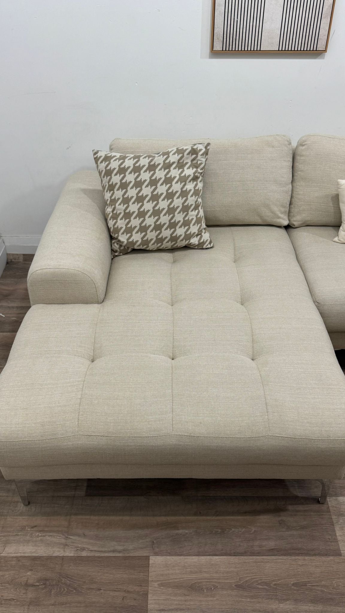 Scan Designs Tufted Sectional Sofa