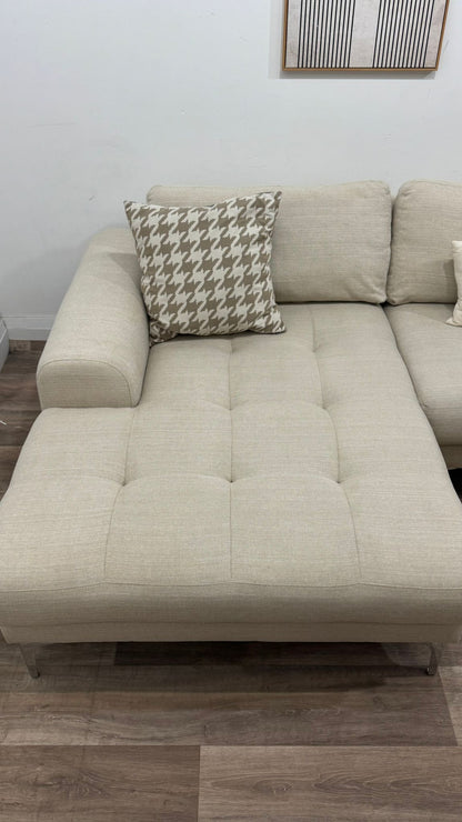 Scan Designs Tufted Sectional Sofa