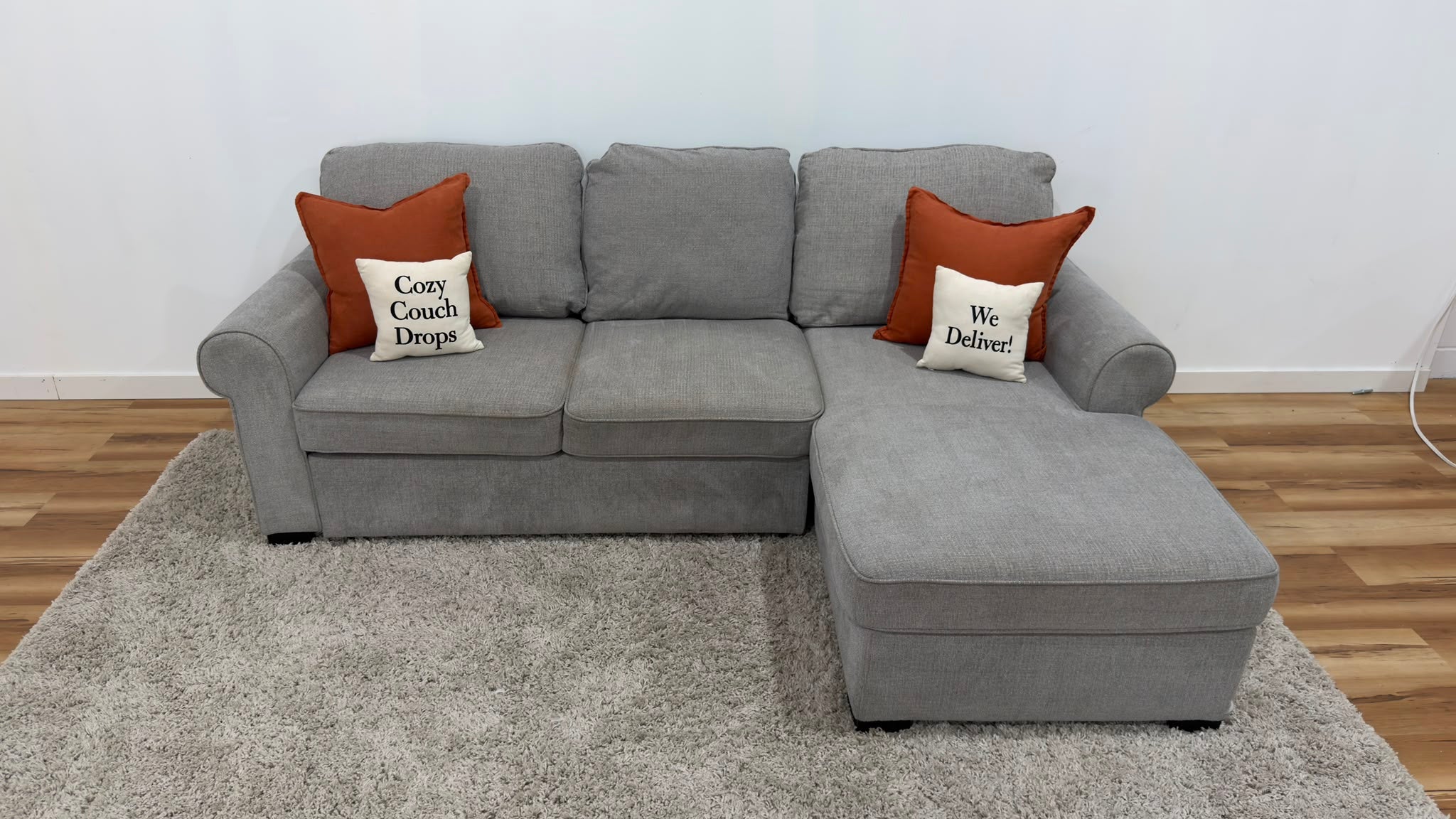 The Brick Haven Sectional Sofabed 100”
