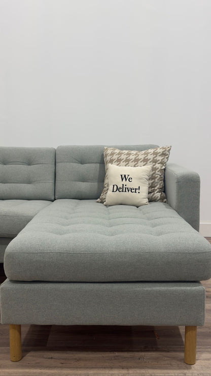 Green Ikea Morabo Sectional Sofa