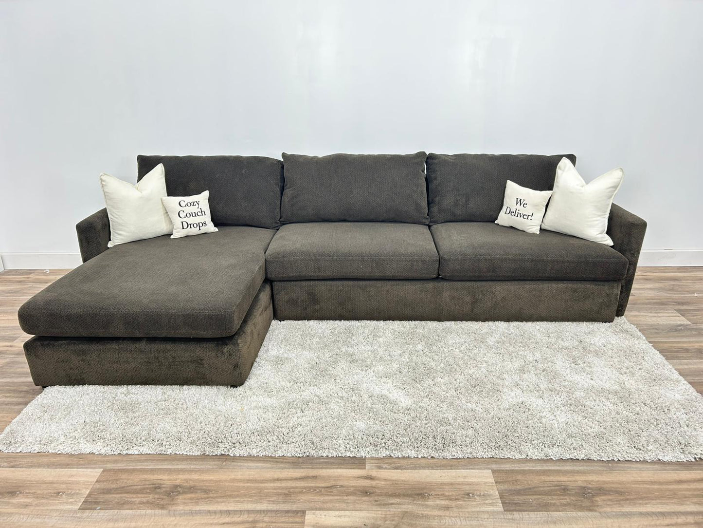 Chocolate Brown Sectional Sofa