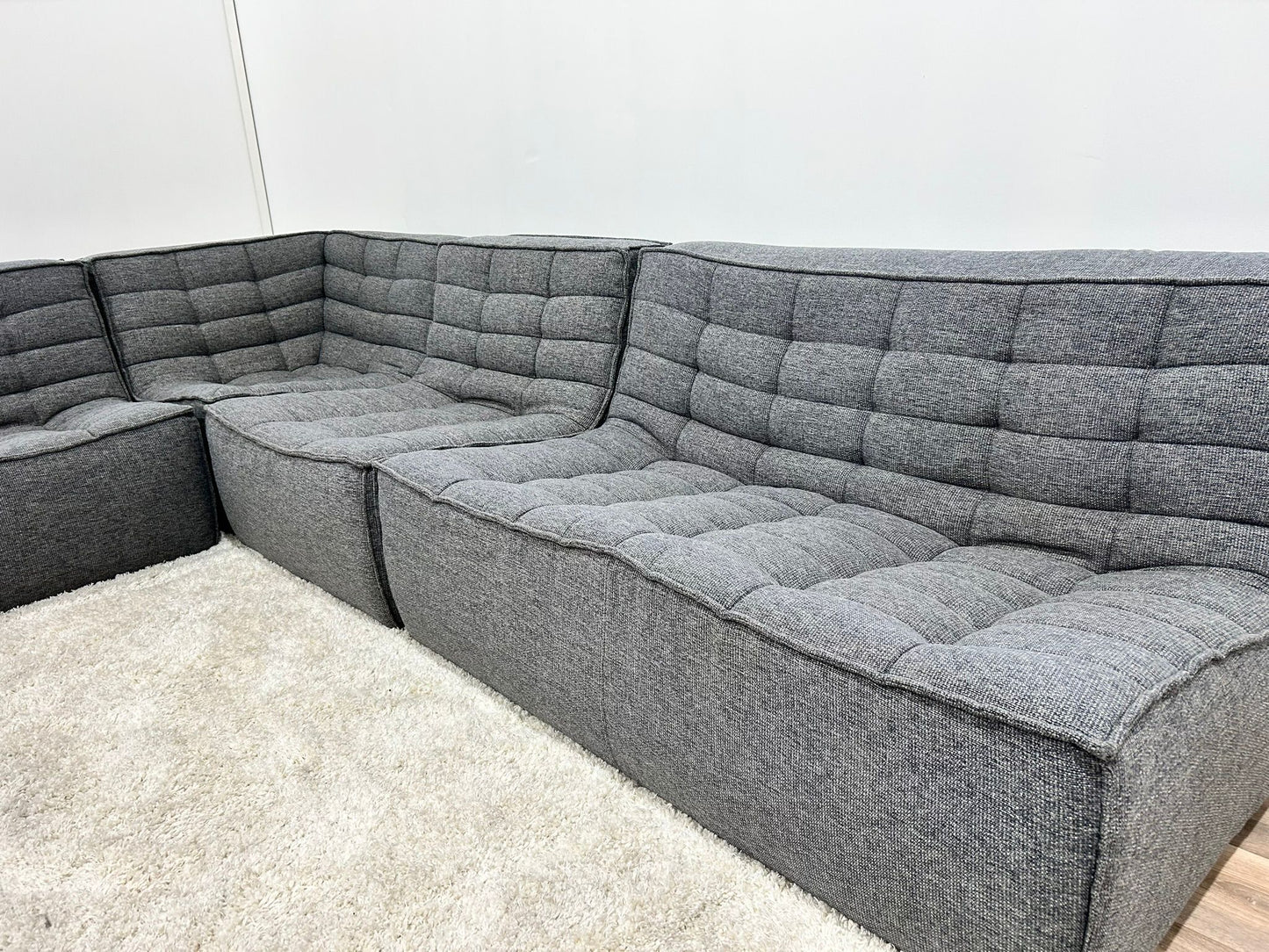 Tufted Modular Sofa (bought from furniture barn)