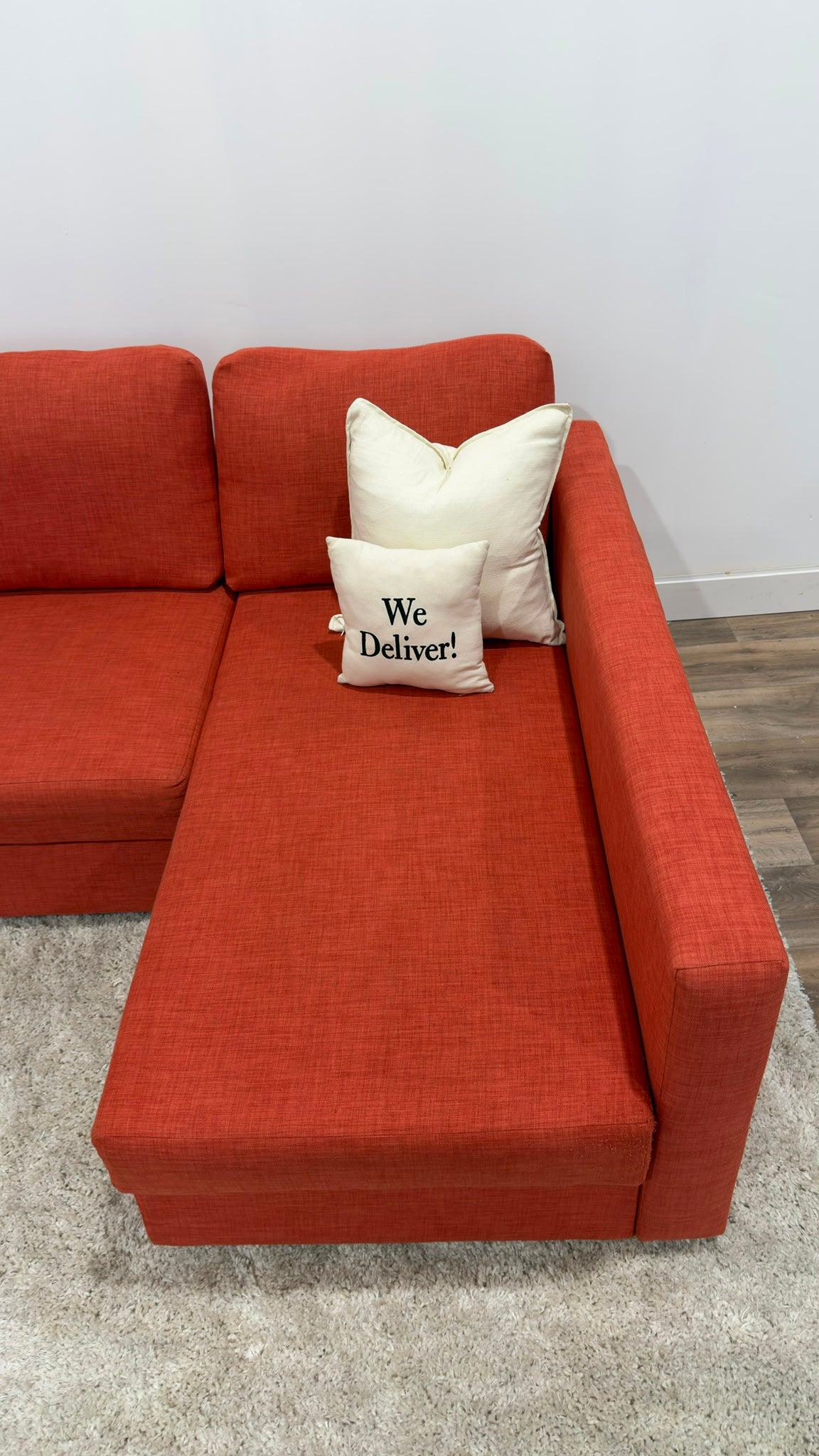 Burnt Orange Ikea Friheten Sofabed