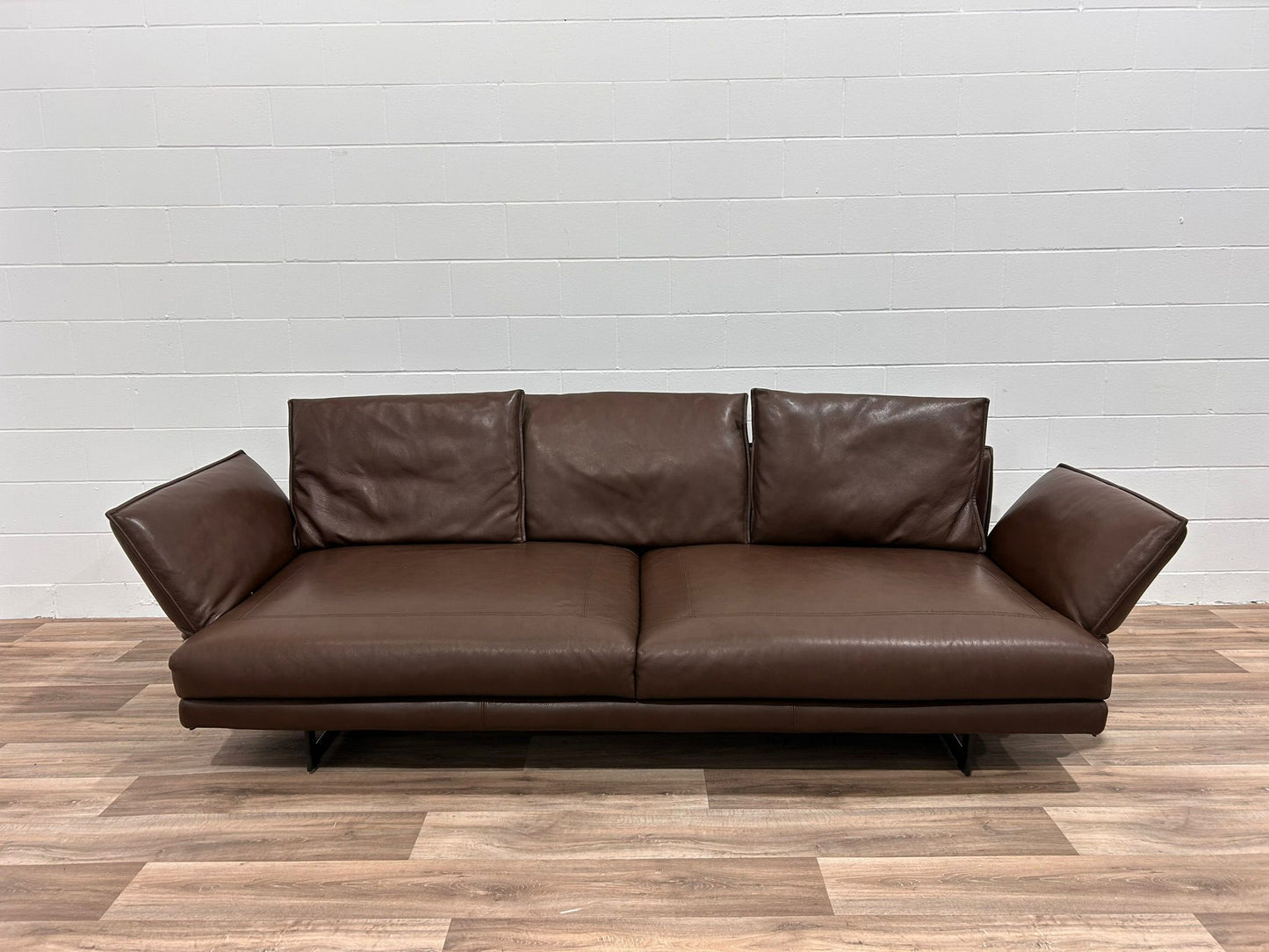 King Living Zaza Leather Sofa