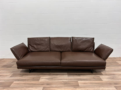 King Living Zaza Leather Sofa