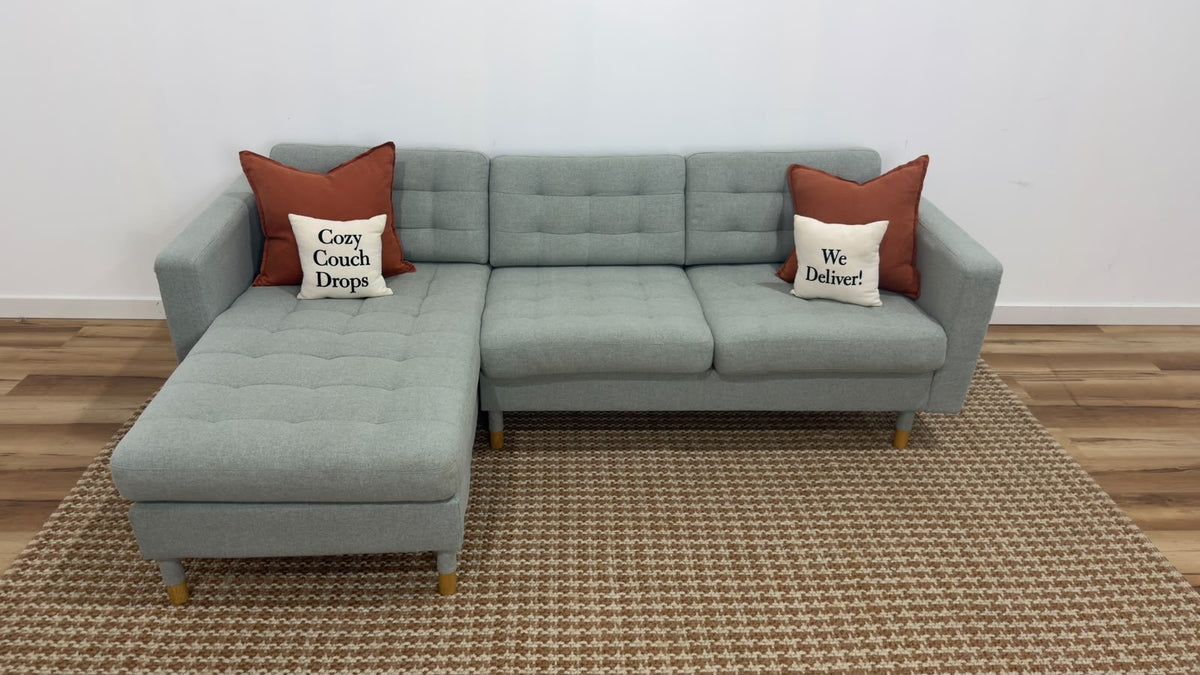 Ikea Morabo Reversible Sectional Sofa 96”