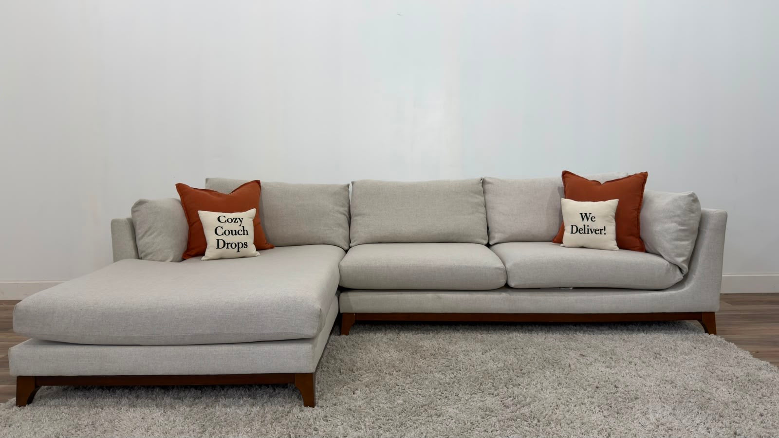 Stylus Palm Sectional Sofa
